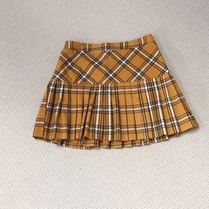 Plaid Skirt